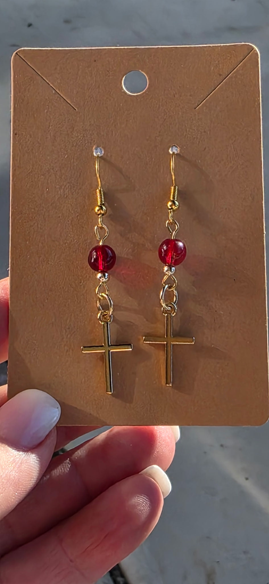 Cross Earrings