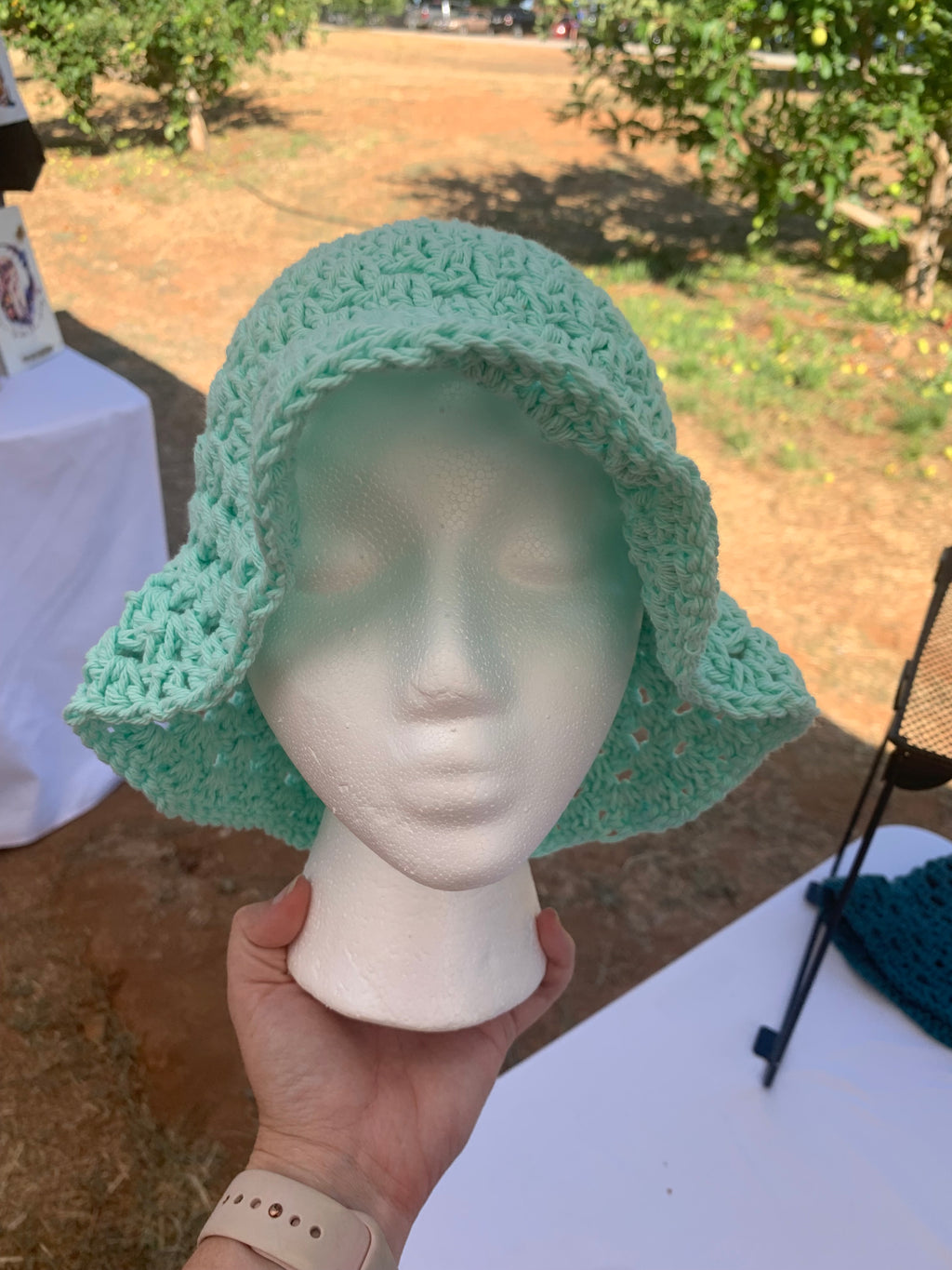 Adult Mint Bucket Hat