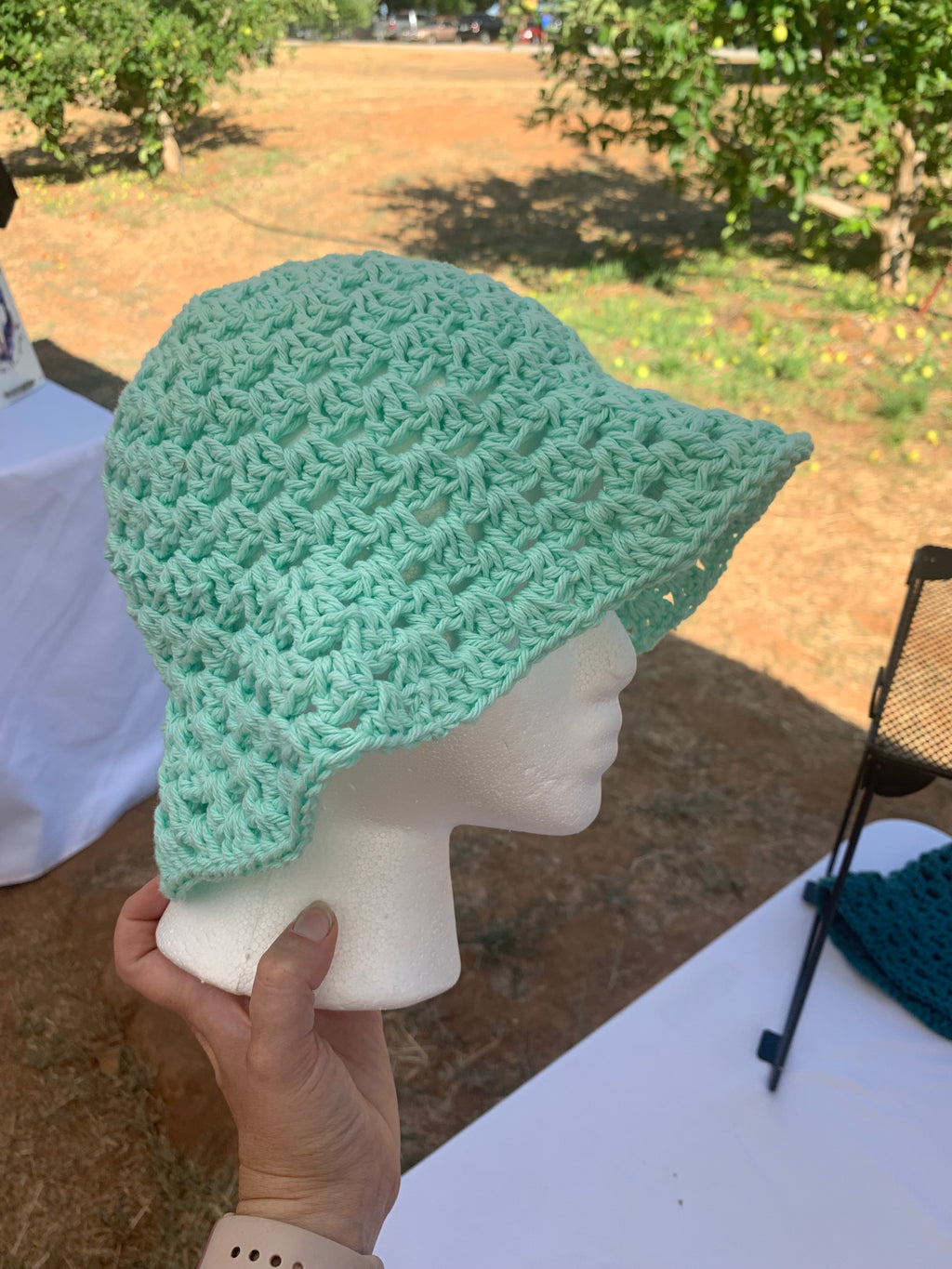 Adult Mint Bucket Hat