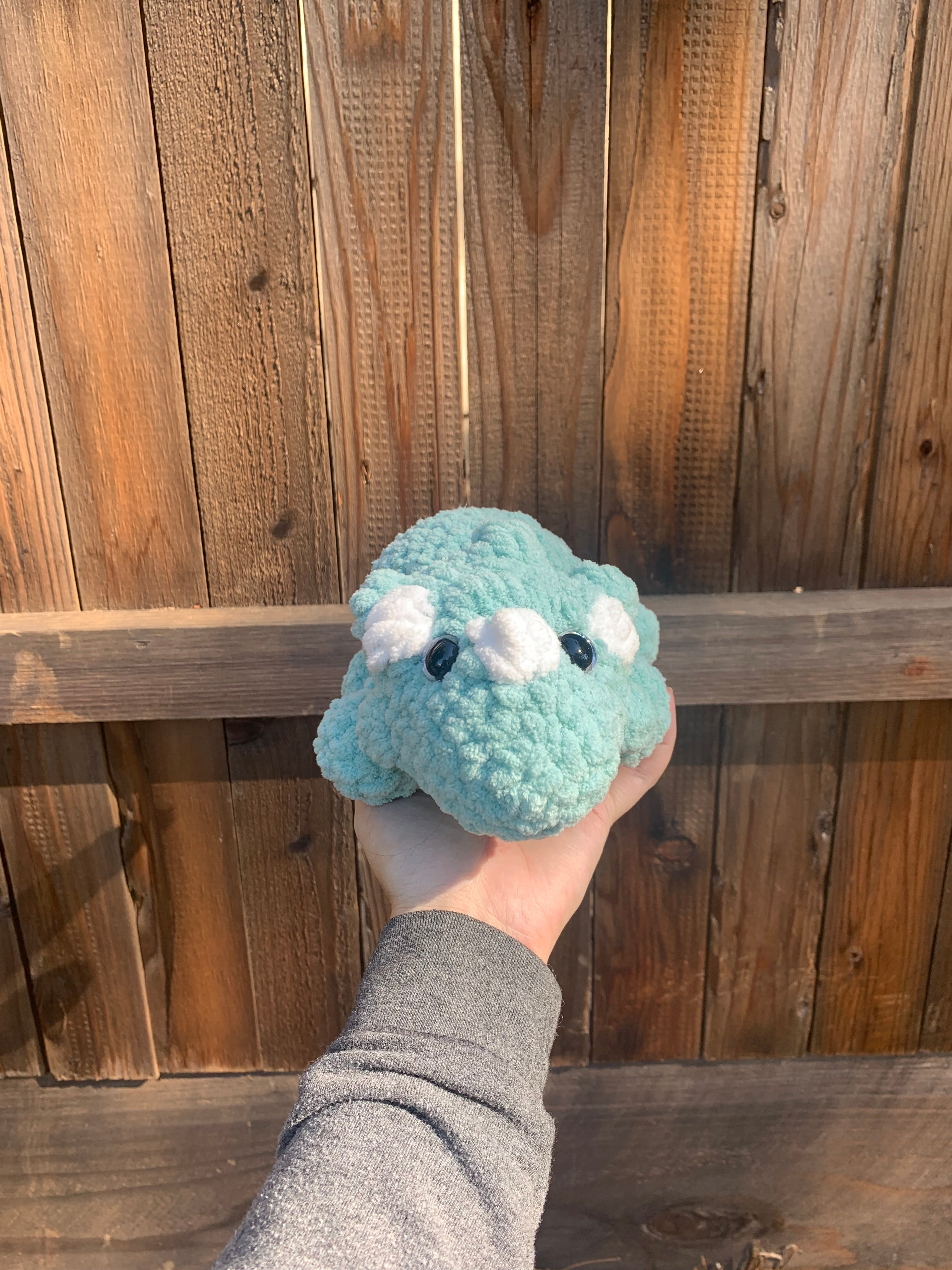 Seafoam Triceratops