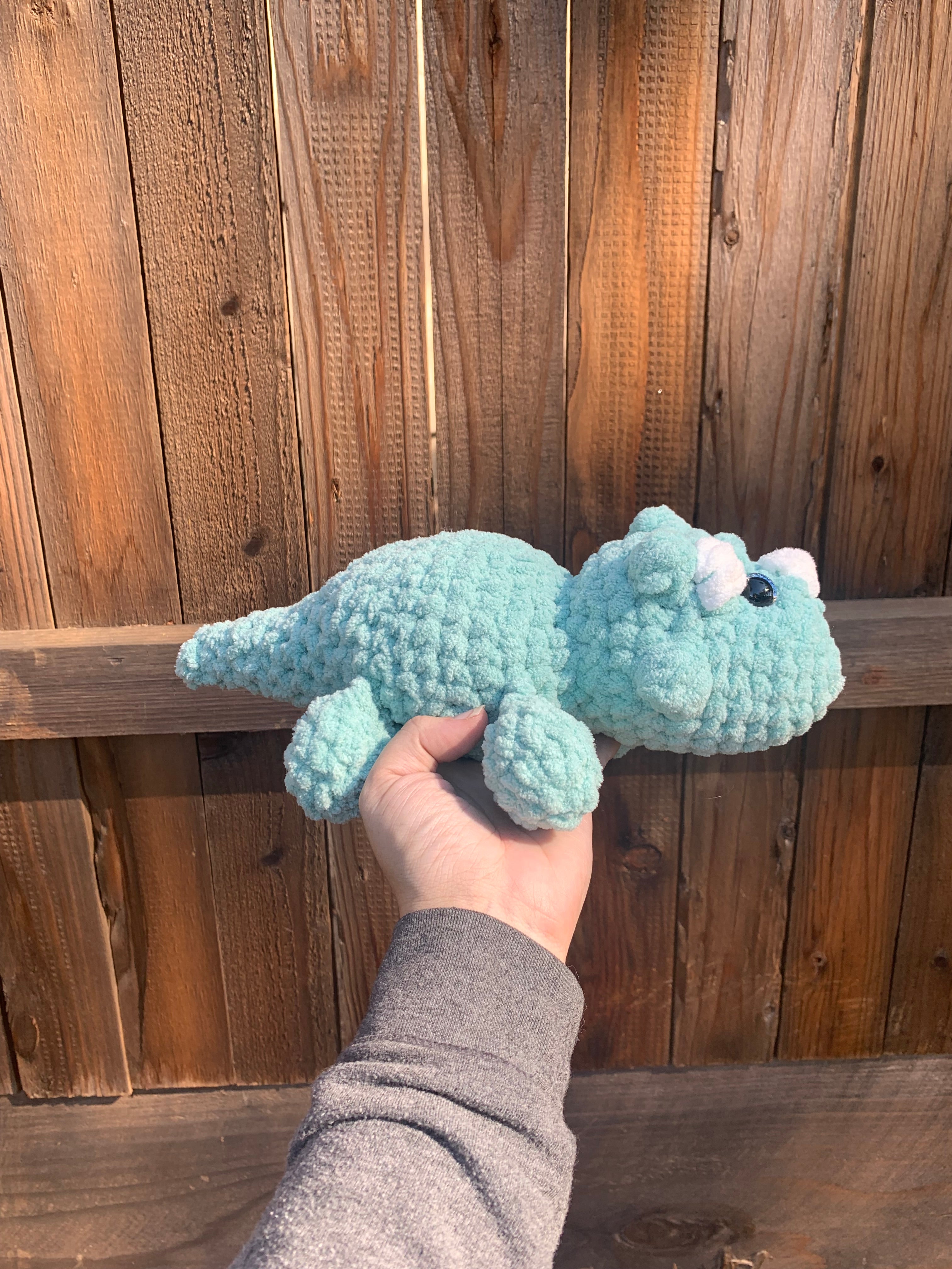 Seafoam Triceratops