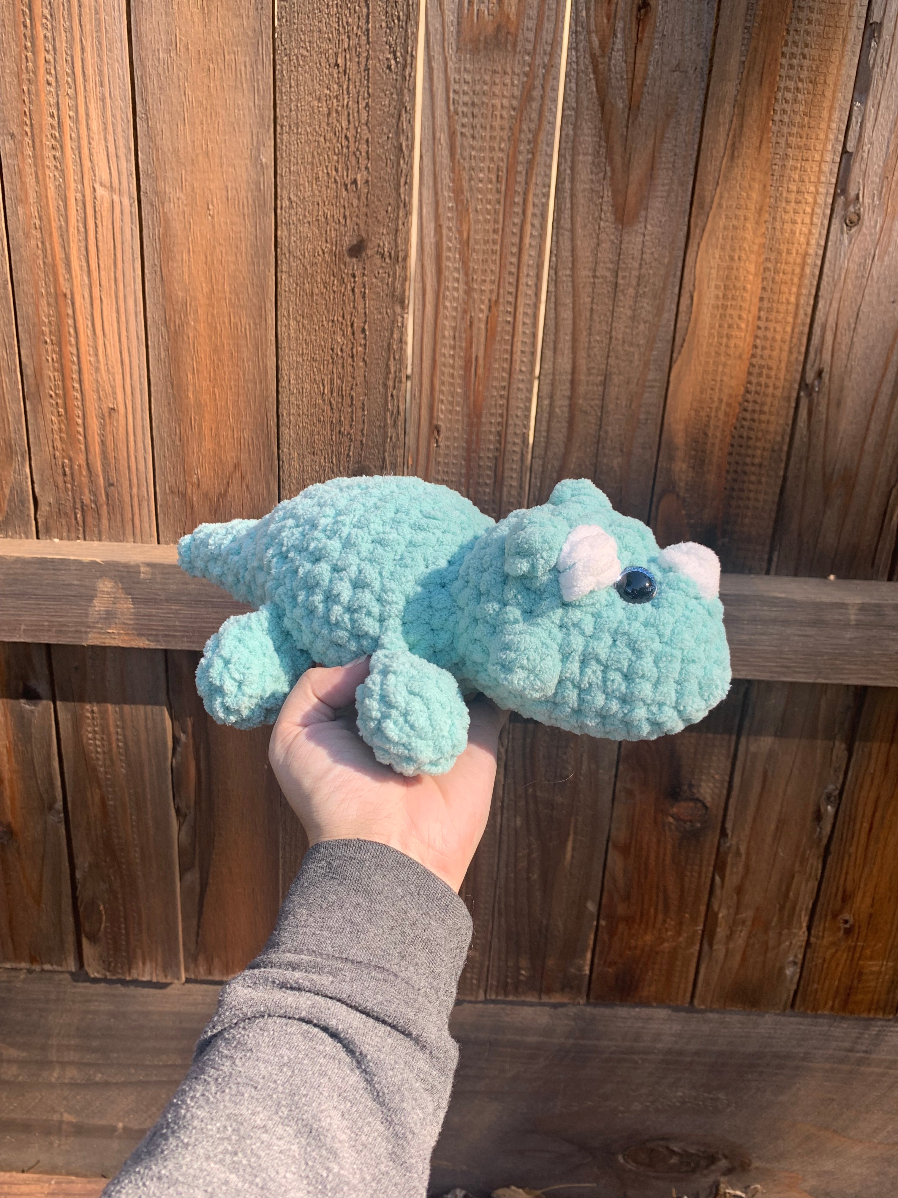 Seafoam Triceratops