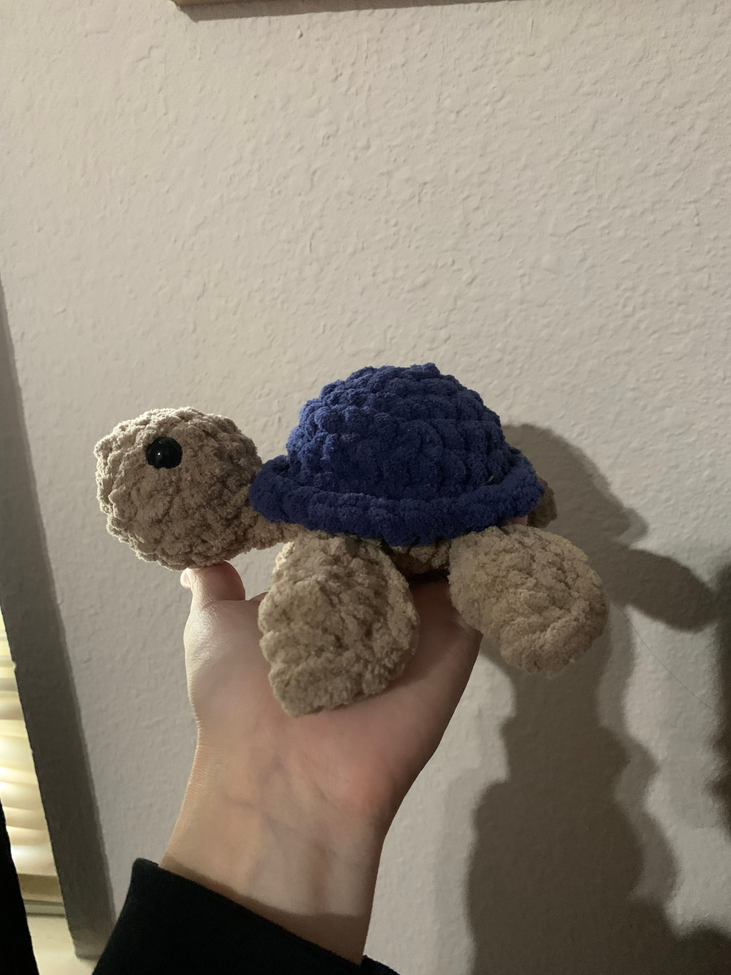 Blue/Brown Sea Turtle Plushie