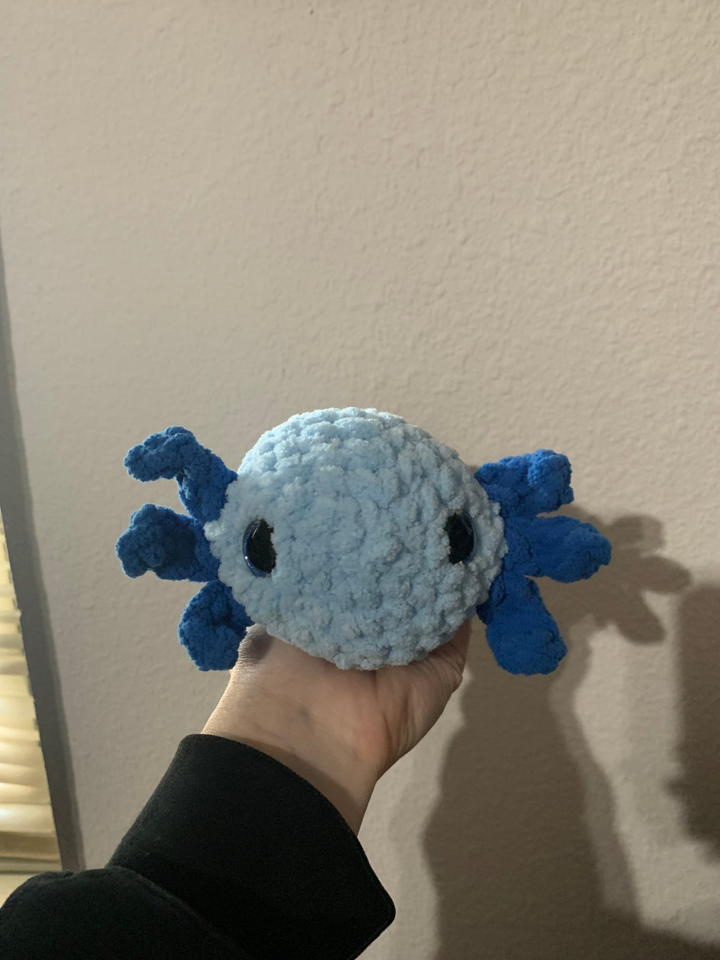 Blue Axolotl Plushie