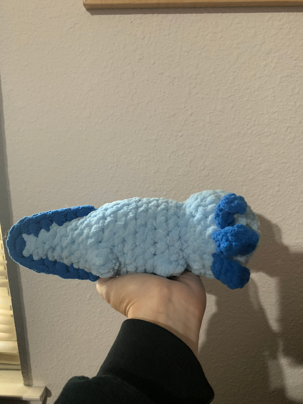 Blue Axolotl Plushie