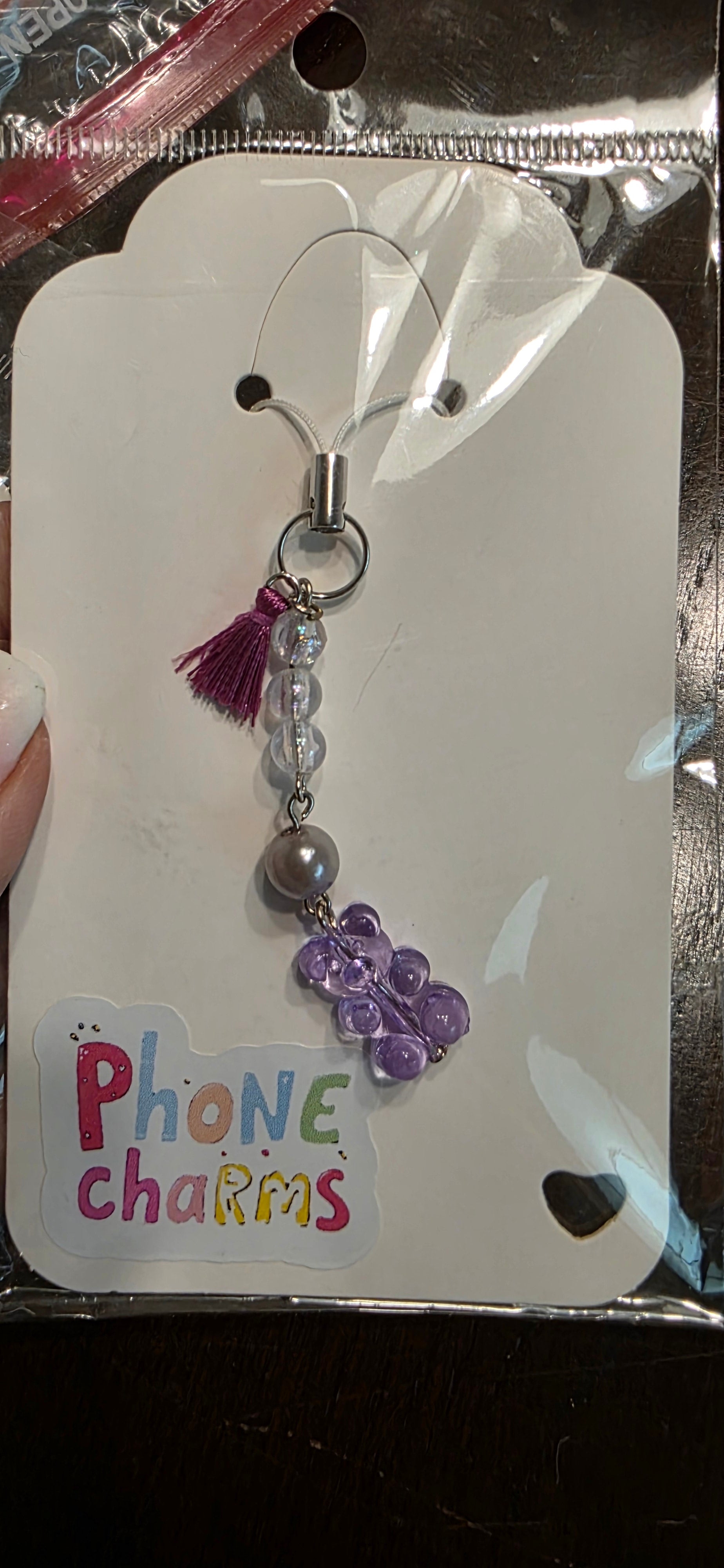 Purple Gummy Bear Charm