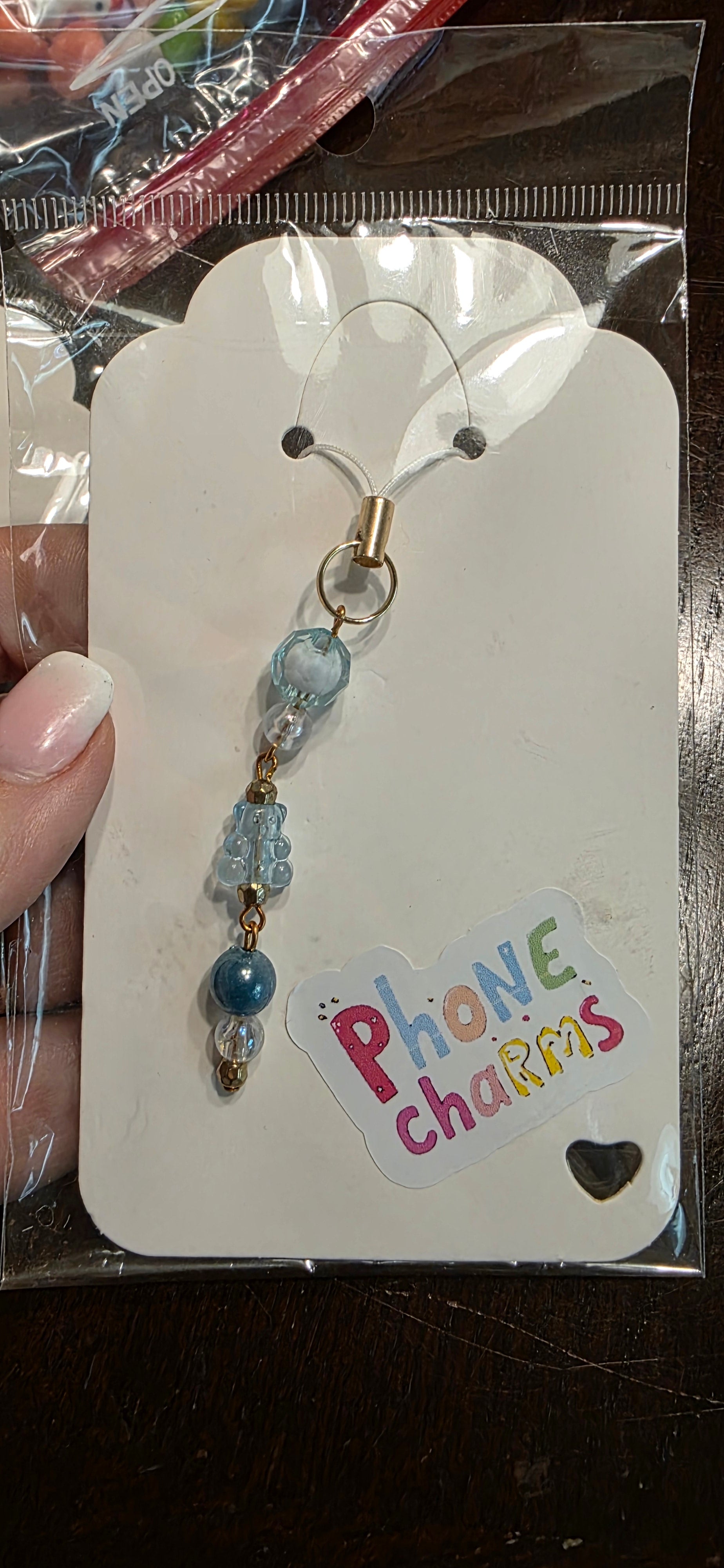 Little Blue Bear Charm